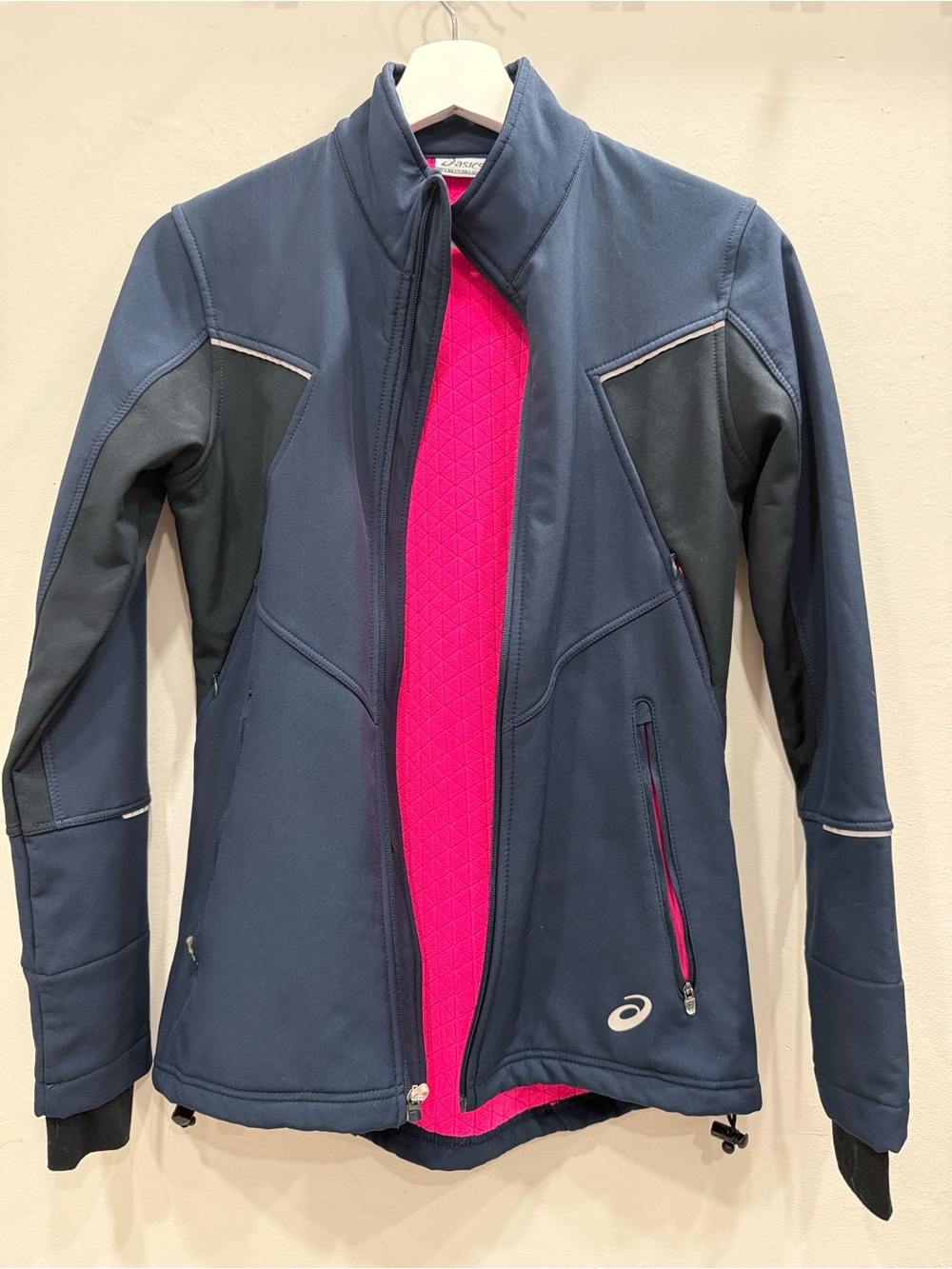 Asics Navy, Gray and Pink Women's Utility Jacket